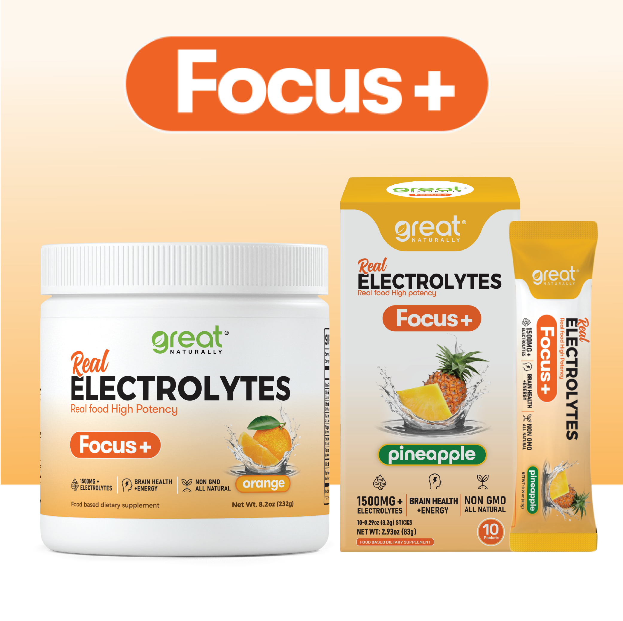 Focus+ – Great Naturally