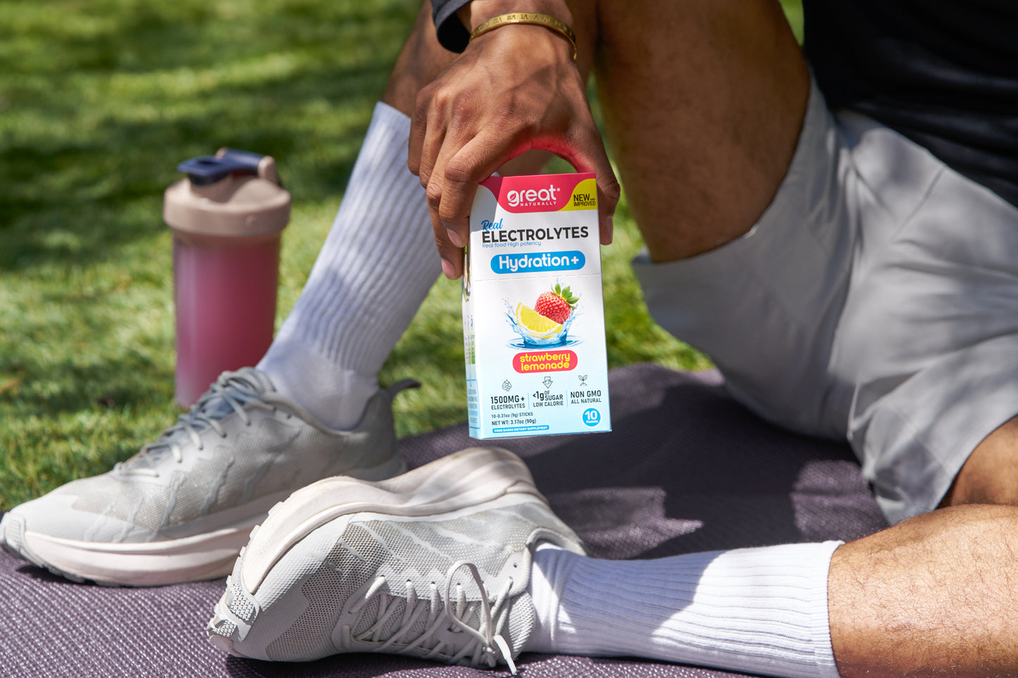 Hydration+ Strawberry Lemonade Packets 10CT
