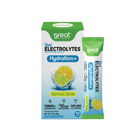 Hydration+ Lemon Lime Packets 10CT