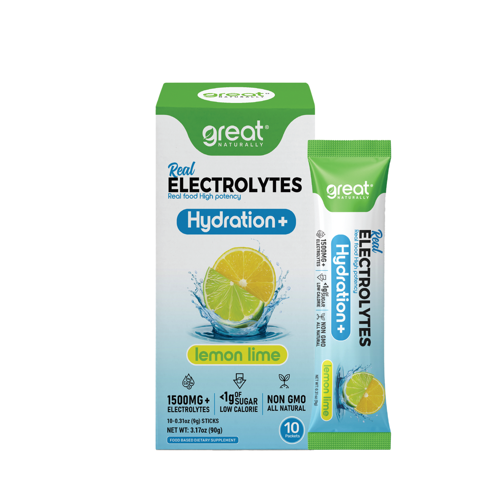 Hydration+ Lemon Lime Packets 10CT (AVAILABLE 3-3-25)